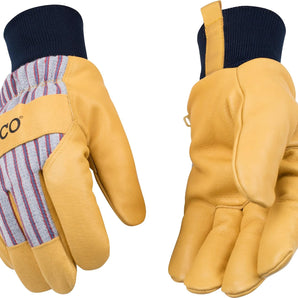 Kinco - Premium Leather Work and Ski Gloves, Heatkeep Insulation, (1927KW)