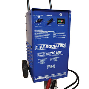 Associated Auto Equipment 6/12V 200AMP WHL CHGR W/TIMER