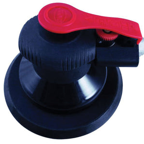 Astro Pneumatic ONYX 6" Finishing Palm Sander with 3/16" Stroke 6" PU Velcro Backing Pad