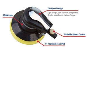 ATD Tools 6" Random Orbital Sander