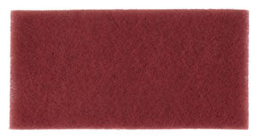 3M DURABLE FLEX HAND PADS MAROON 4-1/2 X 9